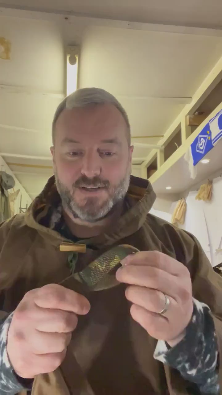 Waxed Cotton Poncho - Handmade in the UK