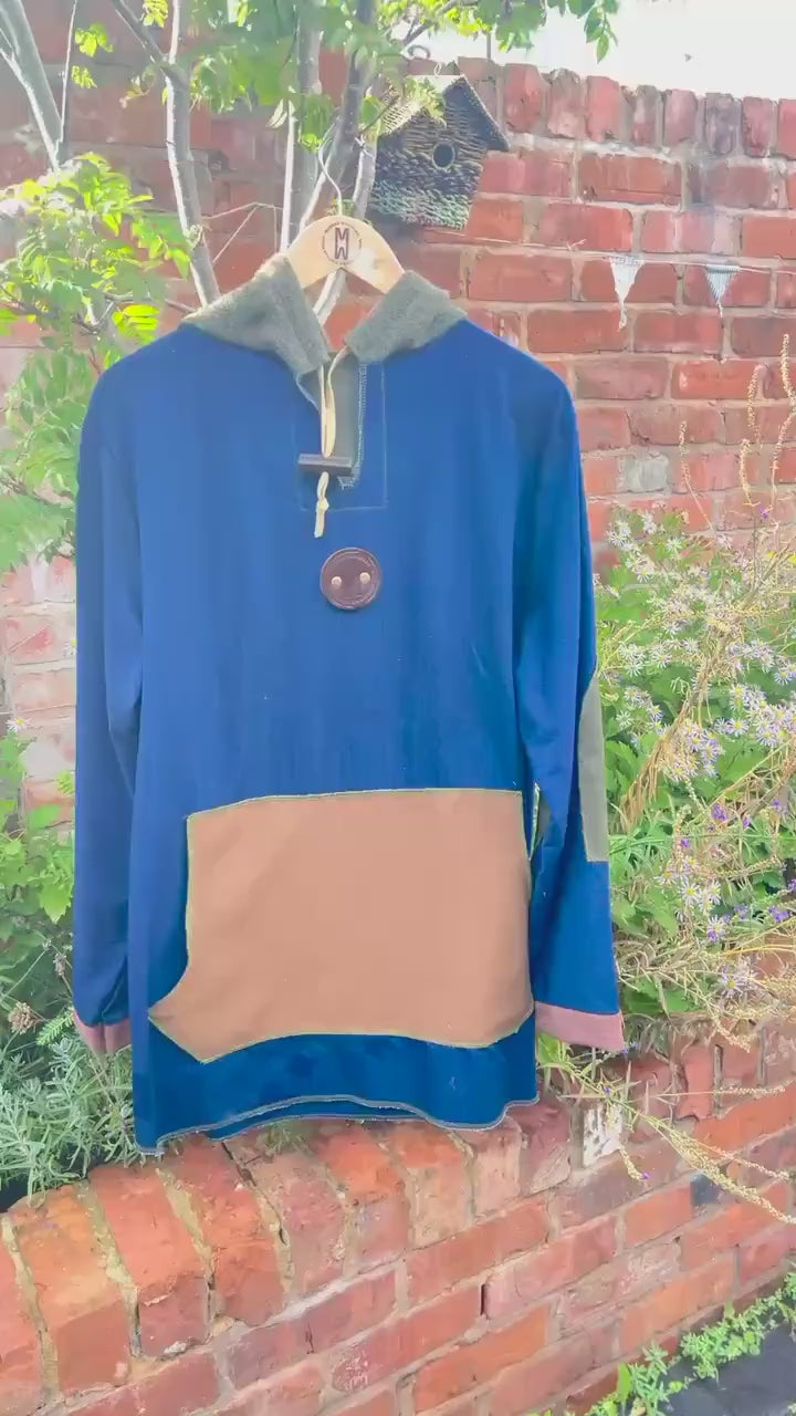 Vintage Denim and Wool Bushcraft Shirt