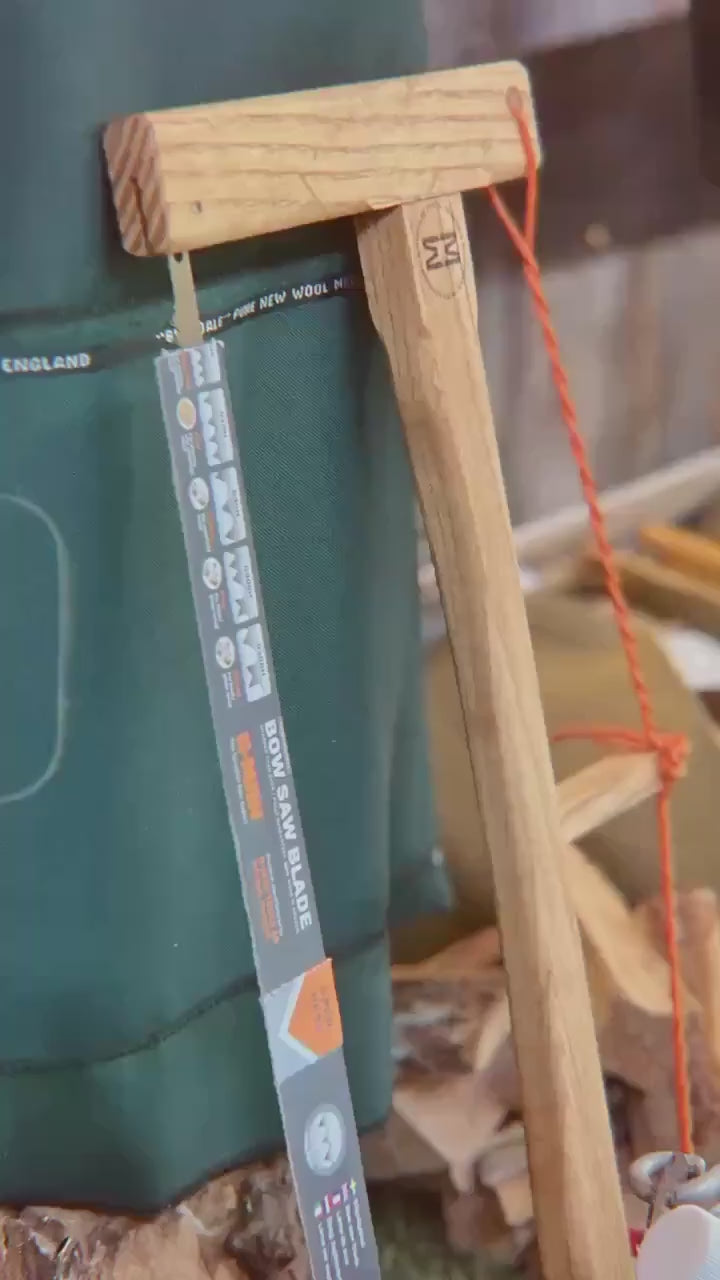 American Ash 21" Buck Saw - Handmade in England