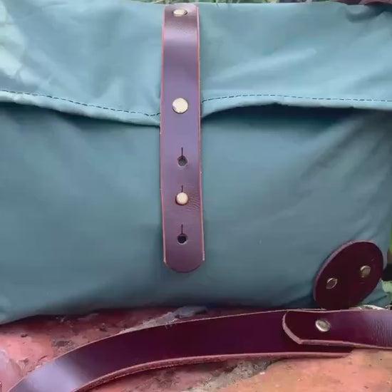 Waxed Canvas Haversack