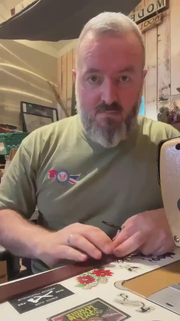 Handcrafted Buffalo Leather Belt